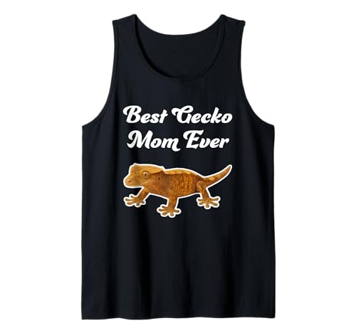 Beste Gecko-Mama Aller Zeiten - Crested Geckos Tank Top von Miller Sye