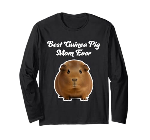 Beste Meerschweinchen-Mama Aller Zeiten - Amerikanische Meerschweinchen Langarmshirt von Miller Sye