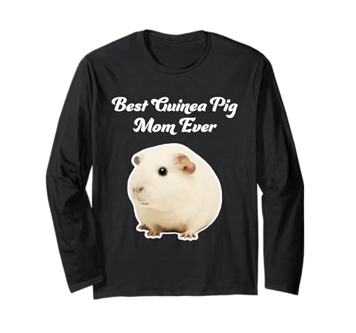 Beste Meerschweinchen-Mama Aller Zeiten - Amerikanische Meerschweinchen Langarmshirt von Miller Sye