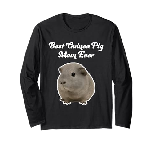Beste Meerschweinchen-Mama Aller Zeiten - Amerikanische Meerschweinchen Langarmshirt von Miller Sye