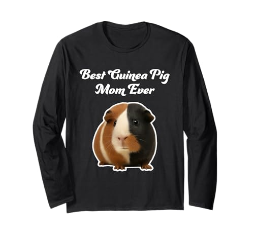 Beste Meerschweinchen-Mama Aller Zeiten - Amerikanische Meerschweinchen Langarmshirt von Miller Sye
