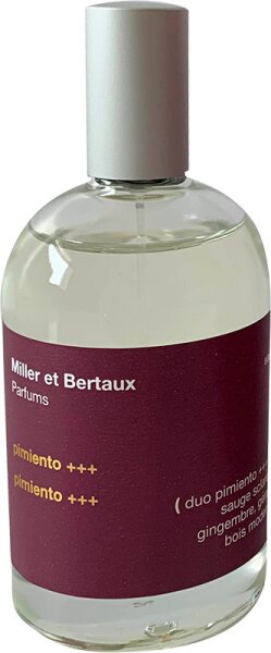 Miller et Bertaux pimiento +++ Eau de Parfum (EdP) 100 ml von Miller et Bertaux