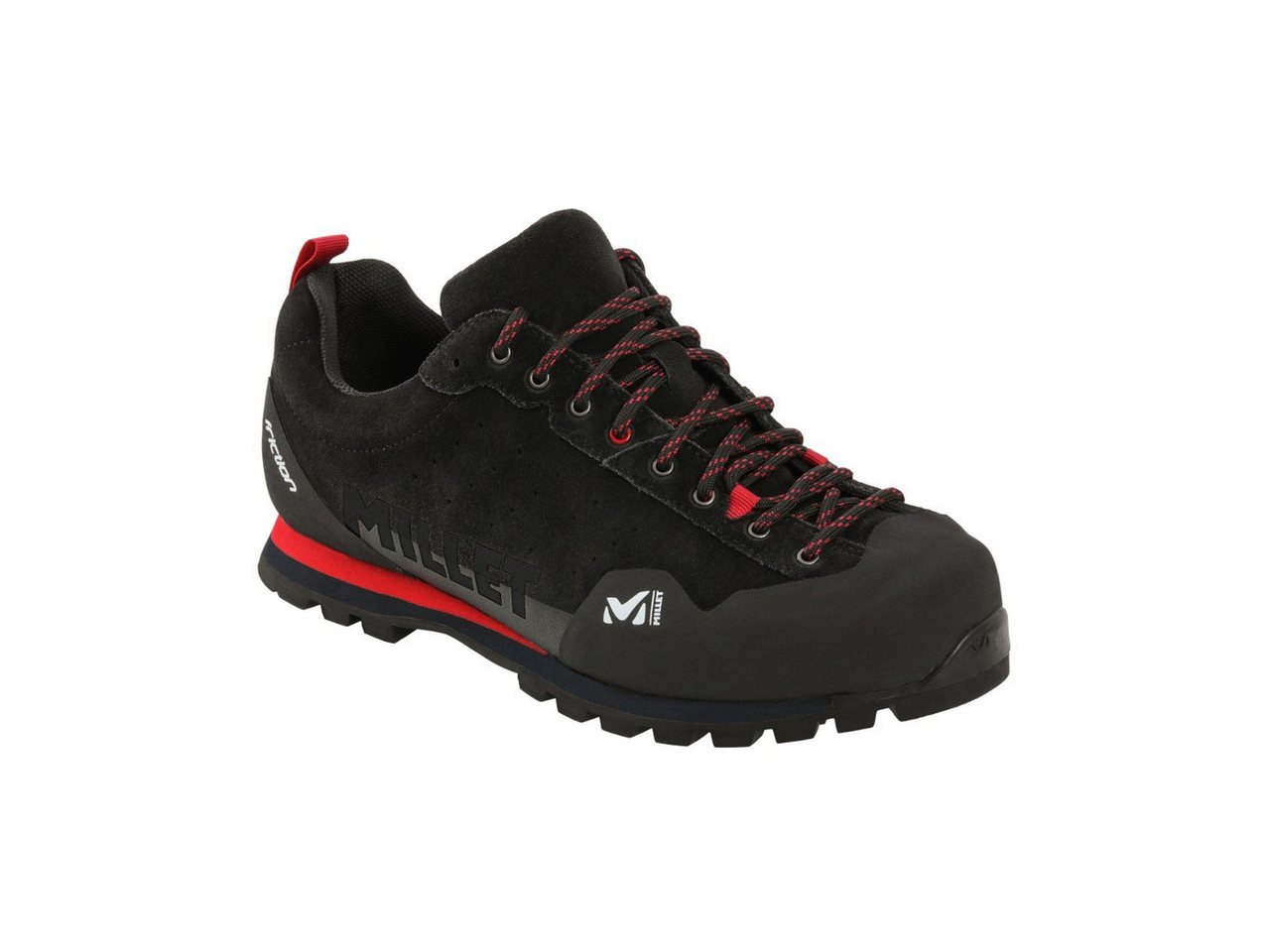 Millet Friction (Zustieg, Leder, mittlere Steifheit) schwarz Herren Wanderschuh von Millet