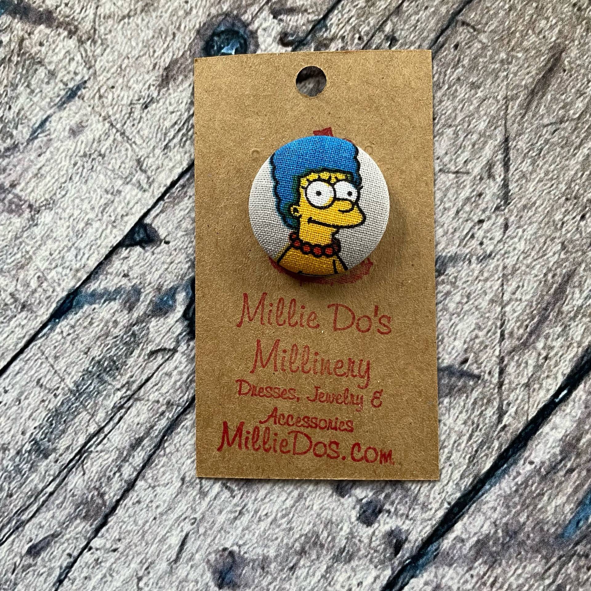 Simpsons Stoff Verdeckte Pins 5 Bilder Zur Auswahl von MillieDoMillinery