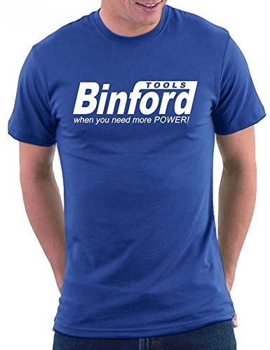 Binford Tools T-Shirt, Größe M, Royal von Million Nation