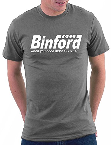 Binford Tools T-Shirt, Größe S, Darkgrey von Million Nation