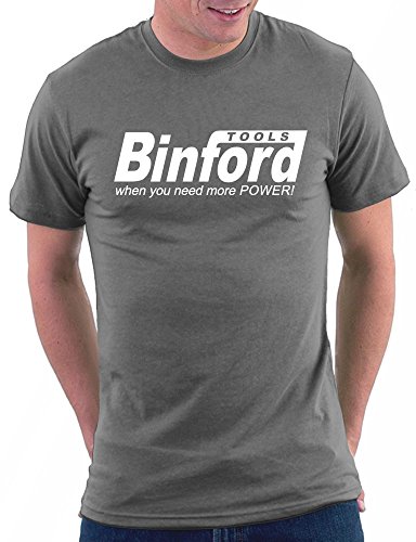 Binford Tools T-Shirt, Größe XL, Darkgrey von Million Nation