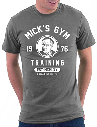 Mickeys Gym T-Shirt, Größe XXL, Darkgrey von Million Nation