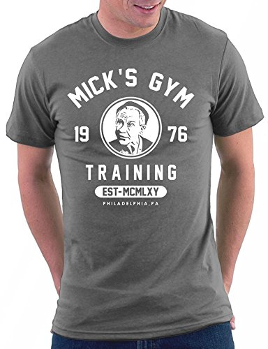 Mickeys Gym T-Shirt, Größe XL, Darkgrey von Million Nation