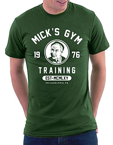 Mickeys Gym T-Shirt, Größe XXL, Bottlegreen von Million Nation