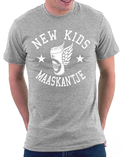 New Kids T-shirt, Größe L, Graumeliert von Million Nation