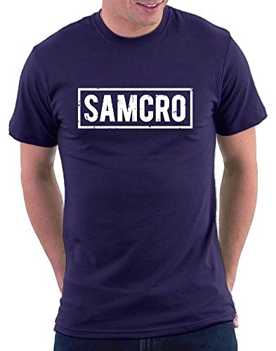 Million Nation Samcro Original T-Shirt, Größe M, Navy von Million Nation