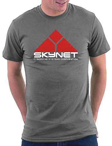 Terminator Skynet T-shirt, Größe XXL, Darkgrey Terminator Skynet T-shirt, Größe XXL, Darkgrey von Million Nation