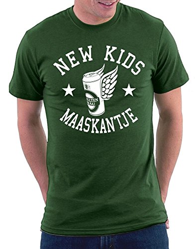 New Kids T-shirt, Größe M, Bottlegreen von Million Nation