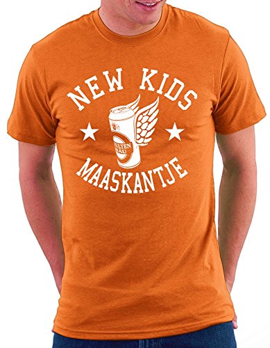 New Kids T-shirt, Größe XXL, Orange von Million Nation