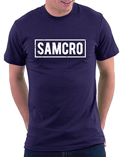 Million Nation Samcro T-Shirt, Größe L, Navy von Million Nation