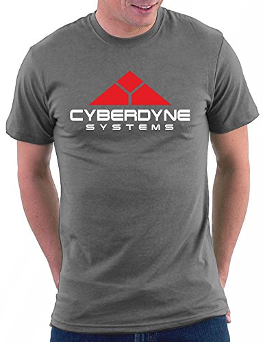 Terminator Cyberdine Systems T-Shirt, Größe M, Darkgrey von Million Nation