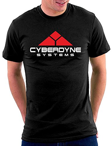Terminator Cyberdine Systems T-Shirt, Größe XXL, Schwarz von Million Nation