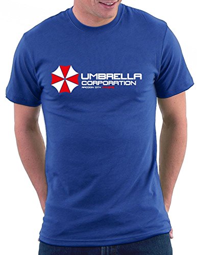 Umbrella Resident Evil T-Shirt, Größe S, Royal von Million Nation