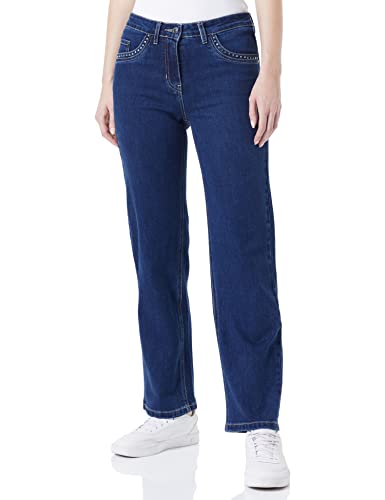 Million X Damen Rita Loose fit Jeans, mid Stone Denim, 36W / 28L von Million X