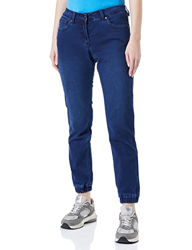 Million X Damen Victoria Bündchen Jeans, Dark Blue, 34W / 30L von Million X