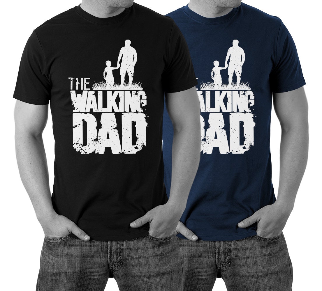 The Walking Dad T-Shirt Vatertag Fun Papa Vater Geschenk Eltern Geburt Baby Kult Daddy Million Threads von MillionThreads