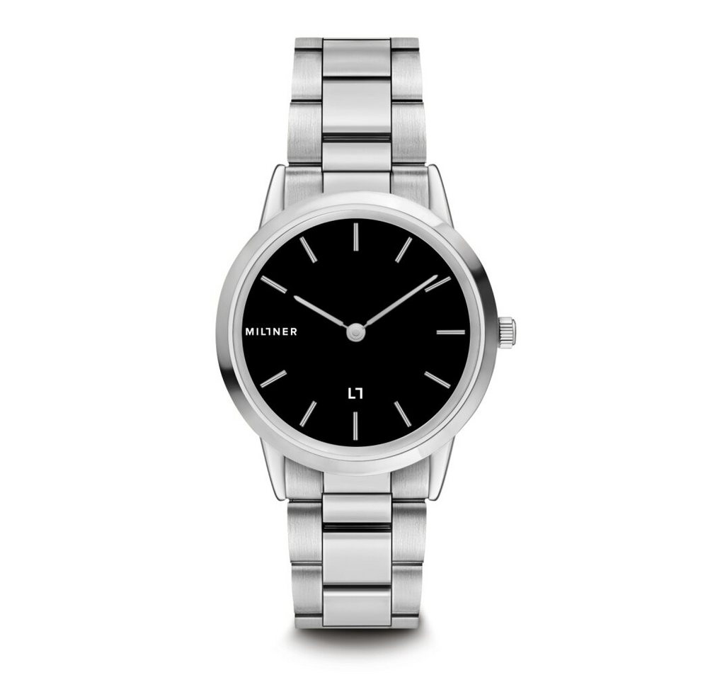 Millner Automatikuhr Chelsea S - Silver Black von Millner