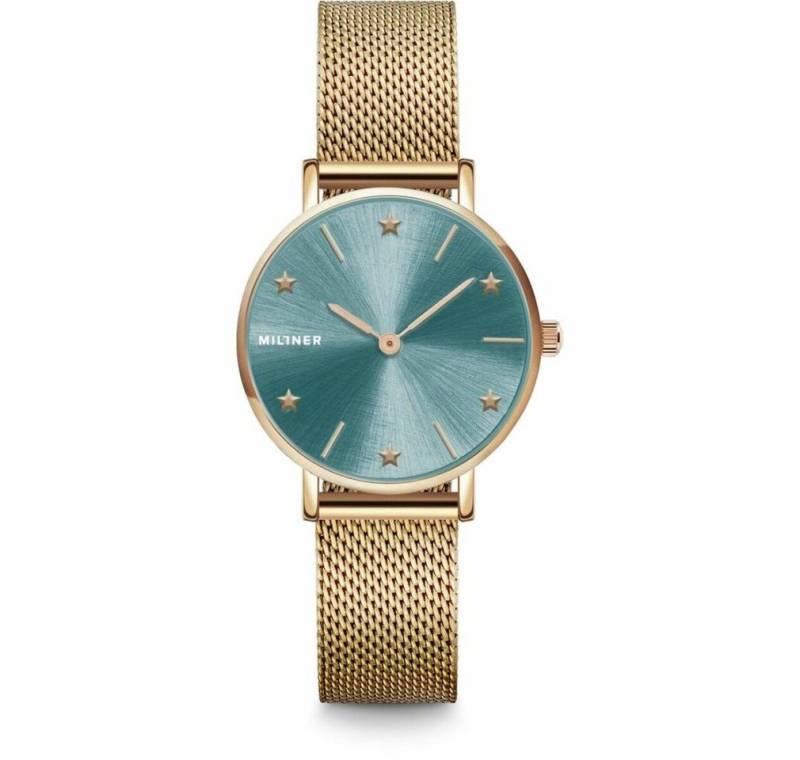 Millner Automatikuhr Kosmos Goldgrün von Millner