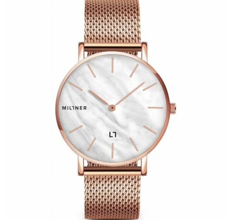 Millner Automatikuhr Mayfair Rose Perle 39 mm von Millner