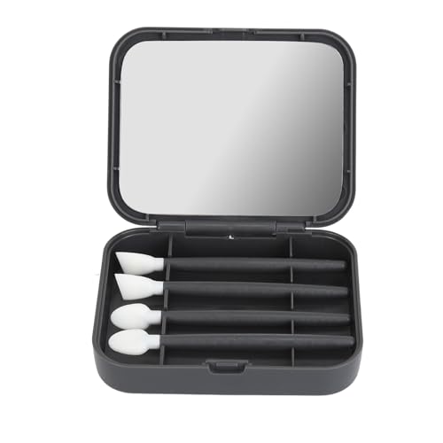 4-teiliges Silikon-Wattestäbchen – Wiederverwendbares Silikon-Make-up-Pinsel-Set für die Ohrenreinigung, Lidschatten, Lippen-Make-up von Milltrip