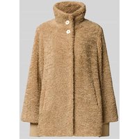 Milo Coats Jacke mit Stehkragen Modell 'OLIVIA' in Sand, Größe 42 von Milo Coats