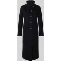 Milo Coats Wollmantel mit Kaschmir-Anteil Modell 'NADA' in Black, Größe 40 von Milo Coats