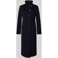 Milo Coats Wollmantel mit Kaschmir-Anteil Modell 'NADA' in Marine, Größe 48 von Milo Coats