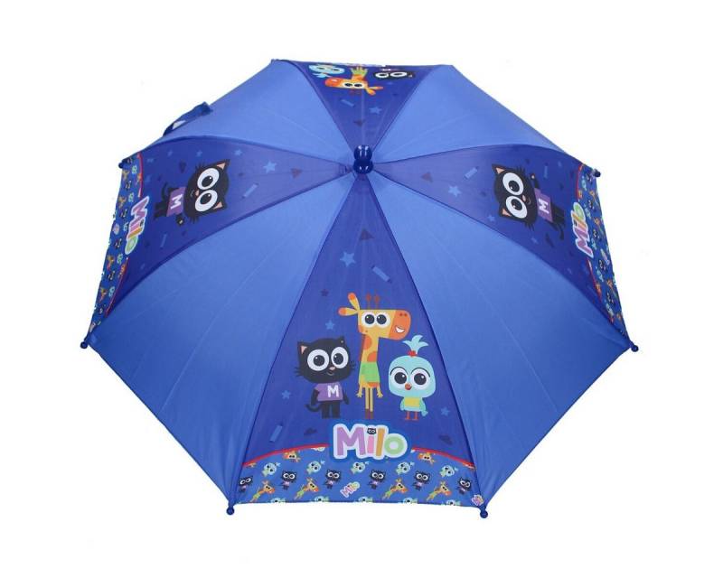 Milo Stockregenschirm Milo Regenschirm für Kinder 64cm Abenteuer-Design von Milo