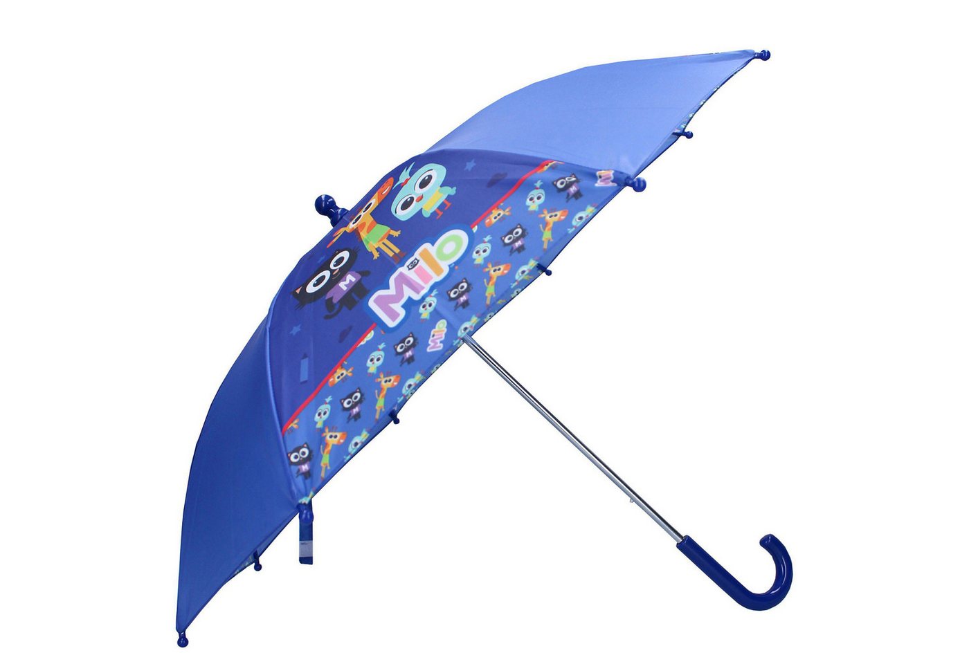 Milo Stockregenschirm Regenschirm für Kinder Ø 64 cm Abenteuer-Design von Milo