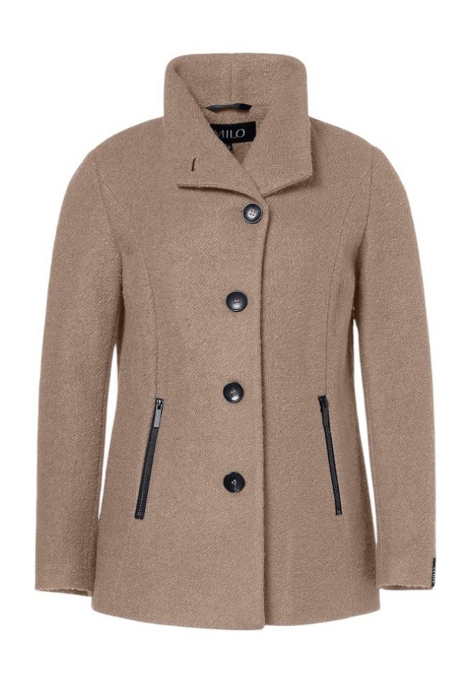 Milo Winterjacke Mantel (Stehkragen) Nala taupebraun Damen von Milo