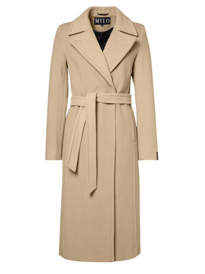 Milo Wintermantel Wanda (Wollmischung) beige Damen von Milo