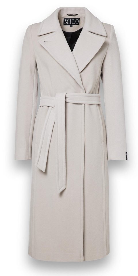 Milo Wintermantel Wanda (Wollmischung) hellgrau Damen von Milo