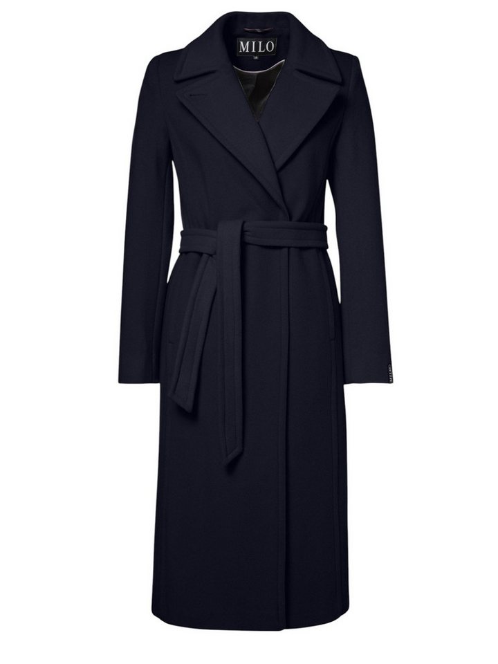 Milo Wintermantel Wanda (Wollmischung) navyblau Damen von Milo
