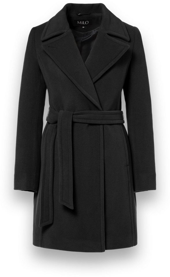 Milo Wintermantel Wanya (Wollmischung) schwarz Damen von Milo