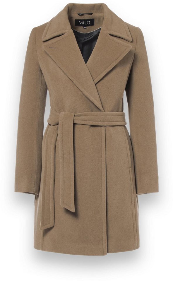 Milo Wintermantel Wanya (Wollmischung) taupebraun Damen von Milo