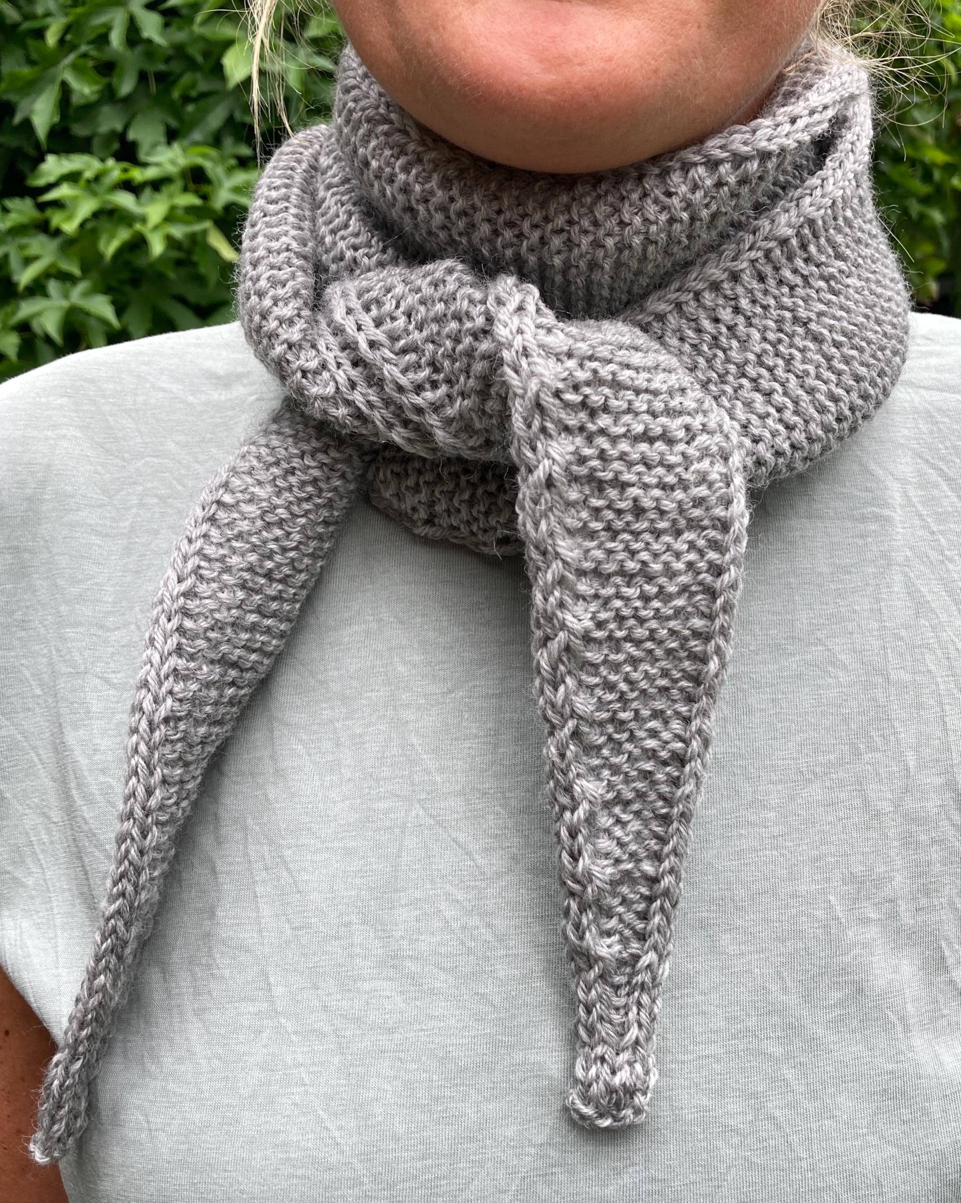 Schal - Sophie Shawl 100% Schurwolle von MilosStrickzeug