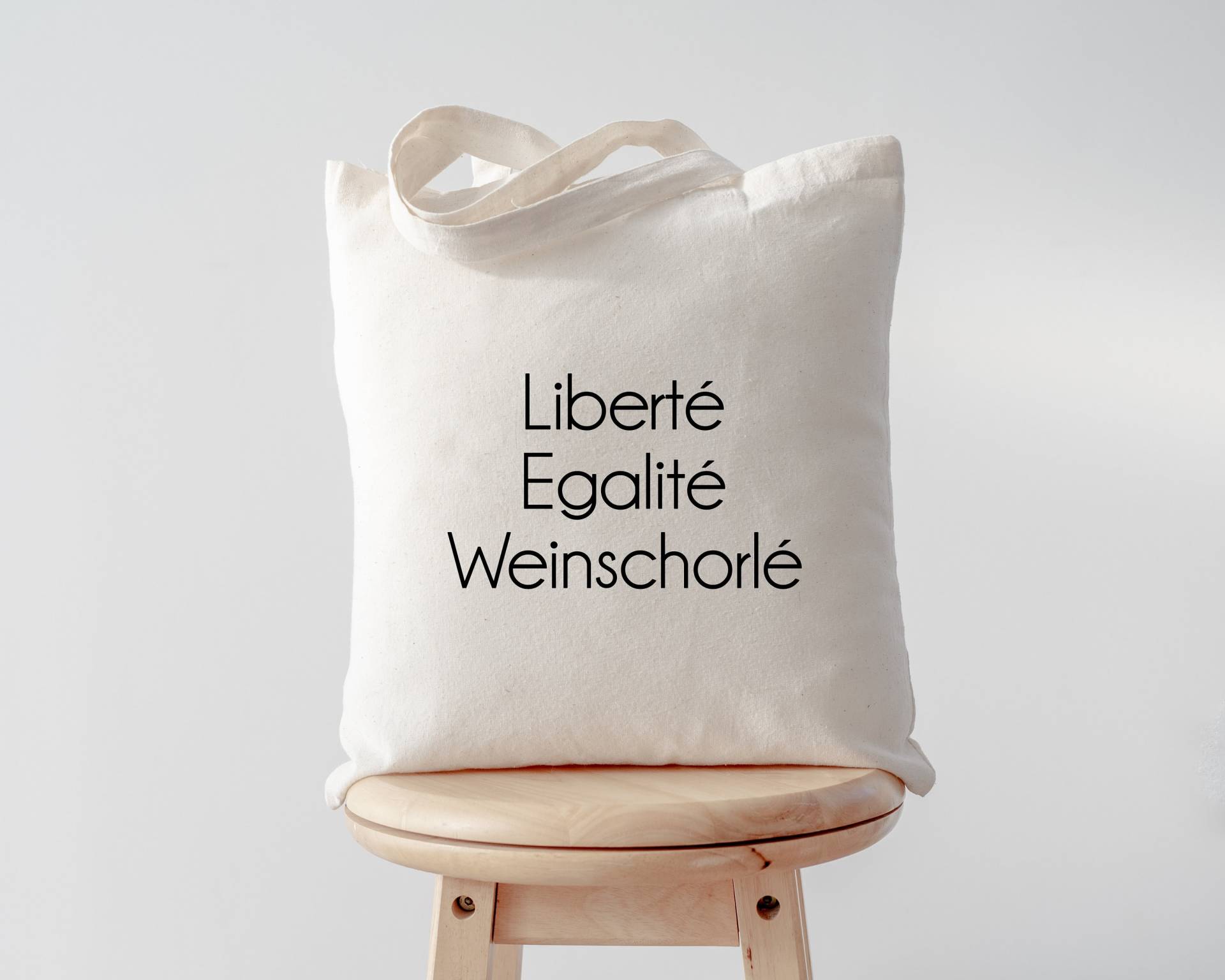 Baumwolltasche Weinschorlé Baumwolltasche Weinschorlé von Miloveby
