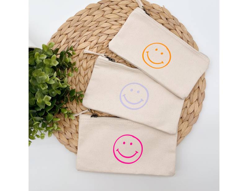 Kosmetiktasche Smiley von Miloveby