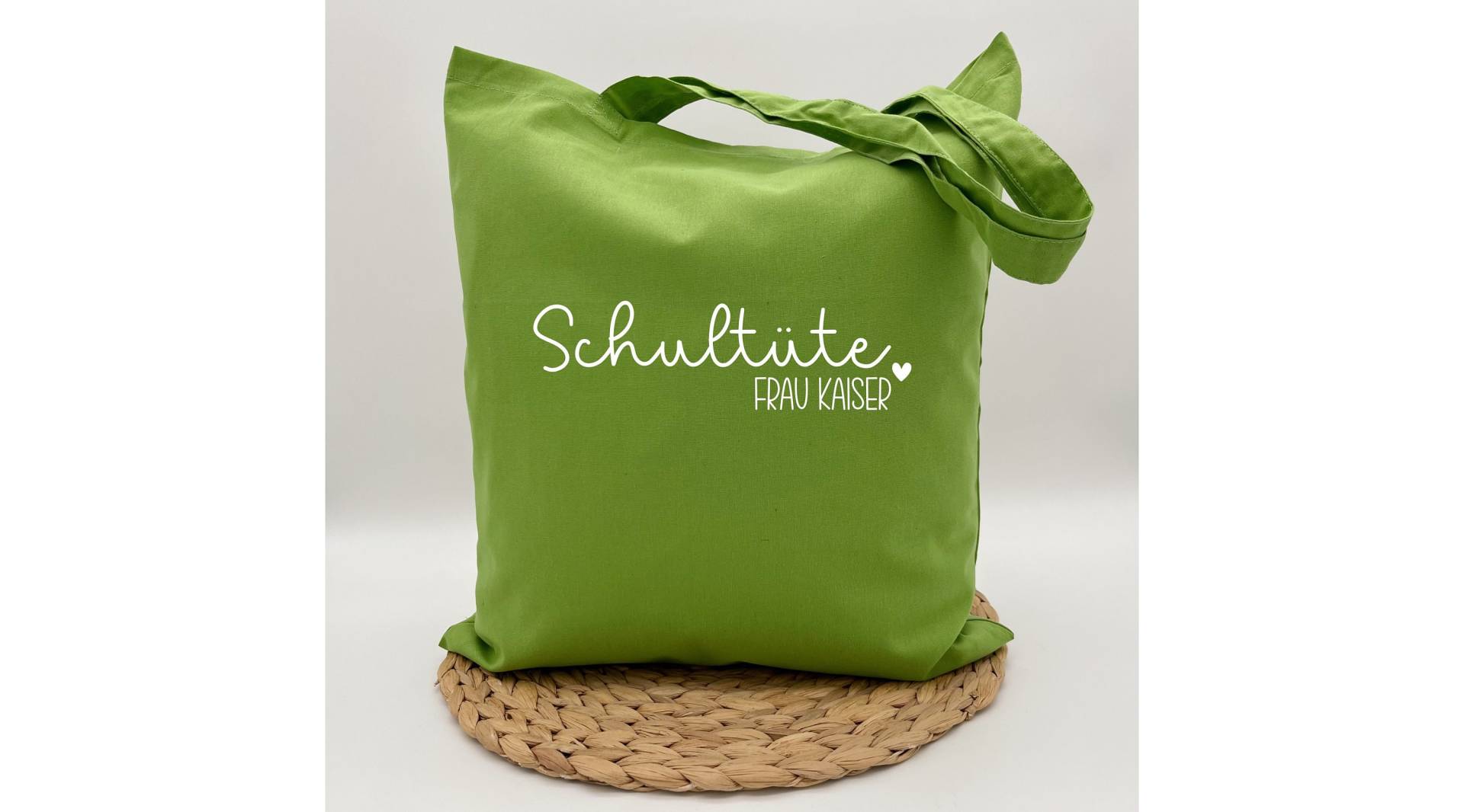 Personalisierte Baumwolltasche Schultüte Personalisierte Baumwolltasche Schultüte von Miloveby