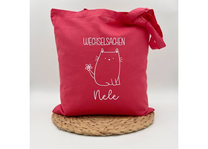 Personalisierter Wechselbeutel Katze von Miloveby