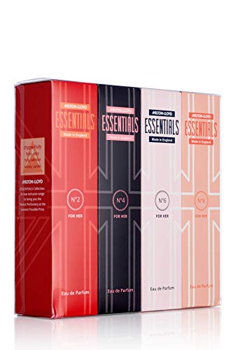 Milton-Lloyd Essentials Quad Pack - Fragrance for Women - 4 x 50ml Eau de Parfum von COLOUR ME
