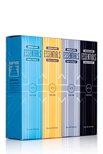 Milton-Lloyd Essentials Quad Pack - Fragrance for Men - 4 x 50ml Eau de Parfum von COLOUR ME