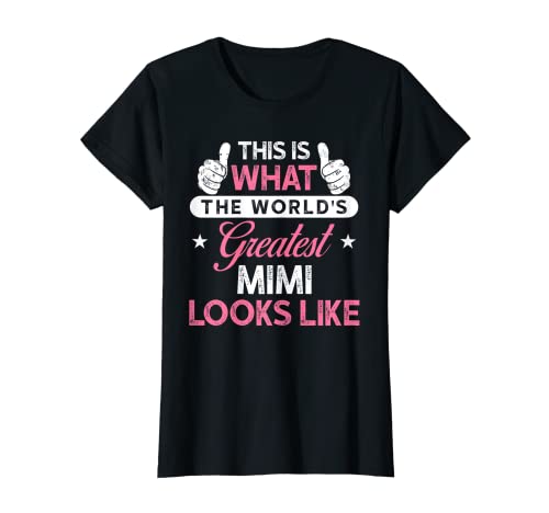 Damen Mimi Shirt Geschenk: World's Greatest Mimi T-Shirt von Mimi Shirts