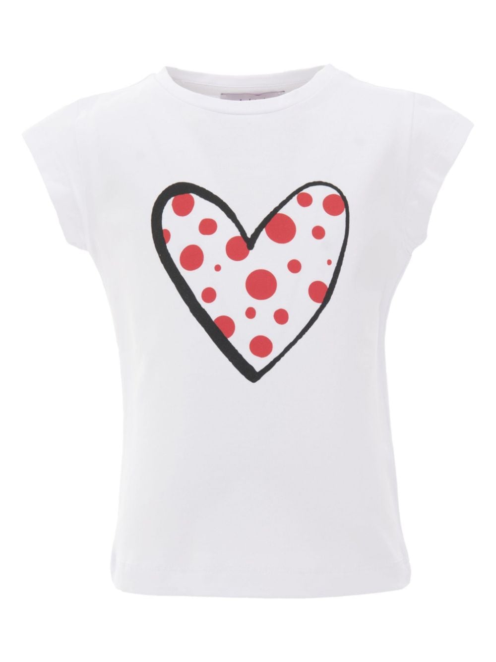 Mimi Tutu T-Shirt mit Herz-Print - Weiß von Mimi Tutu